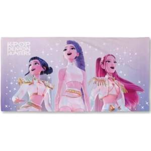 Halantex K-POP Demon Hunters Girls хавлиена кърпа 70x140 см, 100% памук (TOYAT7UKPO-T)