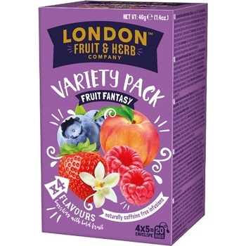 London HERB Fruit Fantasy Variety 20 x 2 g