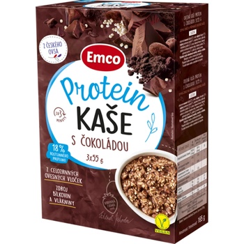 Emco Super kaša Proteín & quinoa s čokoládou 3 x 55 g