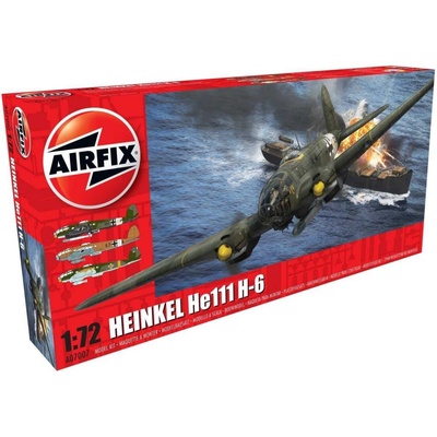 Airfix Classic Kit letadlo A07007 Heinkel HE111 H6 1:72