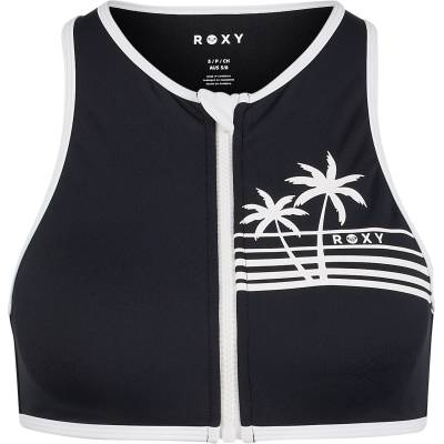 Roxy Дамско бикини горнище Roxy Women's The Retro Essentials Crop Top Bikini top - Anthracite (150-6369-0114)