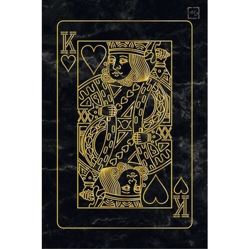 Ceduľa King Playing Card