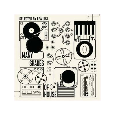 Various Artists - MANY SHADES OF HOUSE (... 2 LP