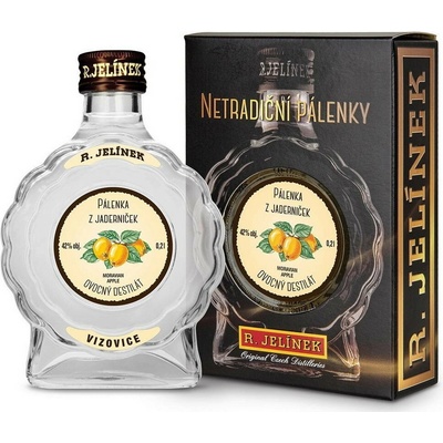 Moravská Jadernička 3y 42% 0,7 l (budík holá láhev)