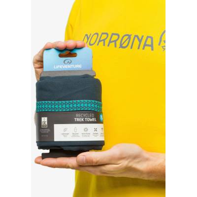 Lifeventure SoftFibre Trek Towel 130 x 75 cm grey