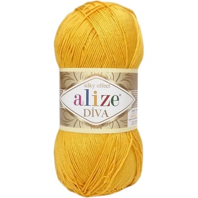 Alize Diva 488 medovo žltá