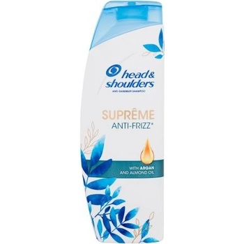 Head & Shoulders Suprême Anti-Frizz Anti-Dandruff Shampoo Vyhladzujúci šampón proti lupinám 400 ml
