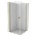 Mexen Mist-B Duo сгъваема душ кабина 85 x 85 см, прозрачна, златна - 8A2-085-085-50-00 (8A2-085-085-50-00)