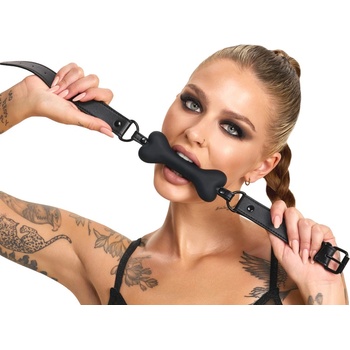 Bad Kitty Bone Gag Black