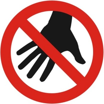 APLI самозалепващ стикер "Не питай! (10702173)