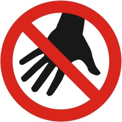 APLI самозалепващ стикер "Не питай! (10702173)