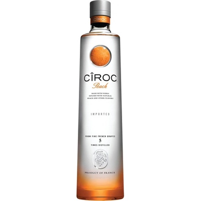 Ciroc Peach 37,5% 0,7 l (čistá fľaša)