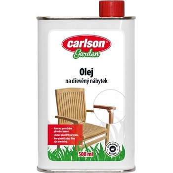 Carlson Garden olej na dřevěný nábytek 500 ml