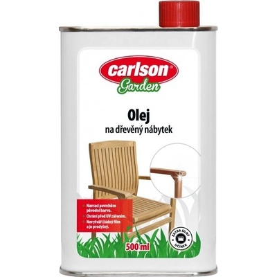 Carlson Garden olej na dřevěný nábytek 500 ml – Zboží Dáma