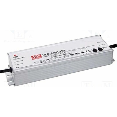 MEAN WELL HLG-240H-48A Napájecí zdroj: spínaný; LED; 240W; 48VDC; 2,5÷5A; 90÷305VAC; IP65