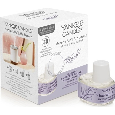 Yankee Candle Náplň do vonného difuzéru Serene Air Lavender & Sea Salt 17 ml