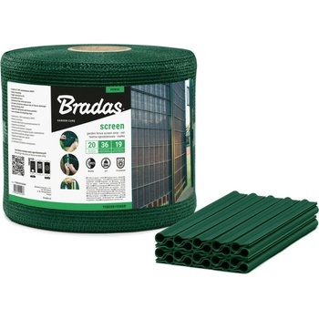 BRADAS Plotová páska GREEN 200 - zelená