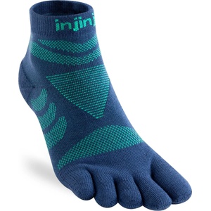 Injinji Дамски чорапи за бягане Injinji Women's Run Technical Mini-Crew Running socks - Poseidon - размер 40, 5-44, 5 (EU) (201-3758-0812)