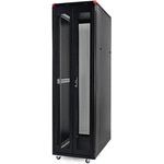 Gunko ELGP 16U 600х1000 мм, 19" Сървърен шкаф с перфорирани врати, черен (ELGP16U6010BL561)