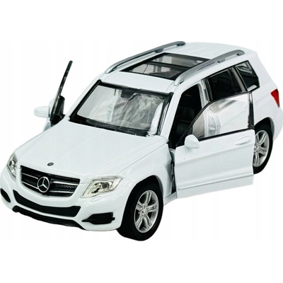 Welly MERCEDES-BENZ GLK BIELY NOVÝ KOVOVÝ MODEL 43684 1:34
