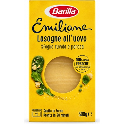 Barilla Lasagne all´uovo těstoviny sušené vaječné 500 g