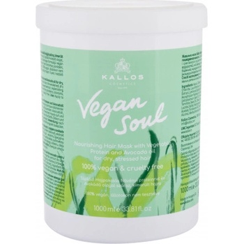 Kallos Cosmetics Vegan Soul Nourishing maska na vlasy 1000 ml