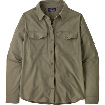 Patagonia Дамска риза с копчета Patagonia Women's L/S Self Guided Sun Shirt - River Rock Green - размер XS (133-1104-0111)