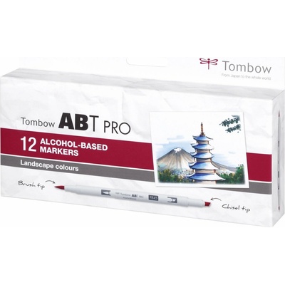 Tombow ABT Pro Landscape colors 12 ks ABTP-12P-4