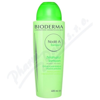 Bioderma Nodé A zklidňující šampon pro citlivou pokožku hlavy Soothing Shampoo 400 ml