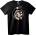 NOONEBRAND Тениска Космонавт в Кръг - M, Black