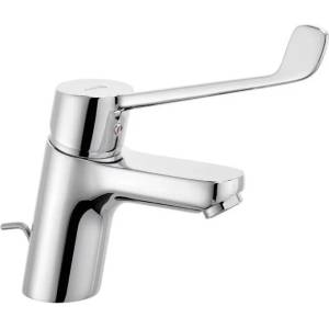 Kludi Смесител за умивалник Kludi Pure&Easy 70 с лост и изскачащ метален вентил (372870565)