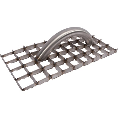XTLINE Škrabák nerezový s ostrými zuby PROFI | 325x150 mm