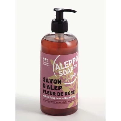 Tadé Pays du Levant tekuté aleppské mýdlo růže 500 ml