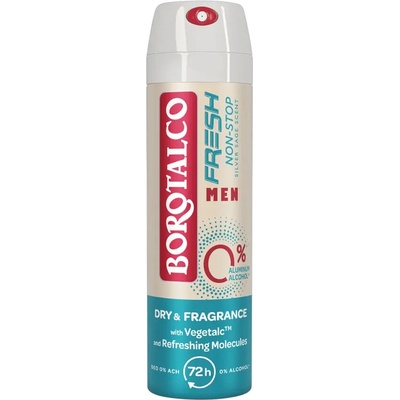 Borotalco Deodorant sprej pro muže Non-stop Pure Silver Sage 150 ml