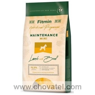 Fitmin Mini Maintenance Lamb & Beef 3 x 12 kg
