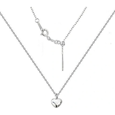 Nubis Dětský stříbrný se srdíčkem crystals from Swarovski NB-031-CR