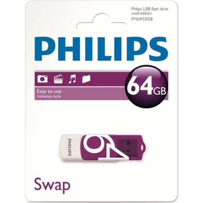 Philips Vivid 64GB USB 2.0 FM64FD05B/10