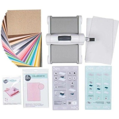 Sizzix Big Shot Plus A4 Starter Kit bílo-šedý