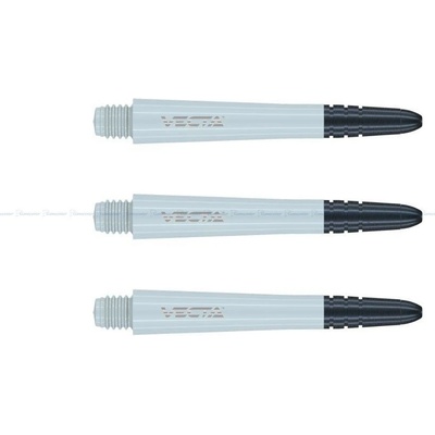 Winmau Vecta plastové s hliníkovým topem bílé intermediate