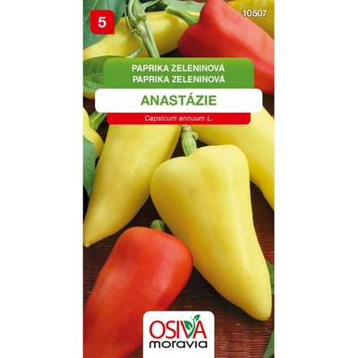 Osiva Moravia Paprika zeleninová ANASTÁZIE