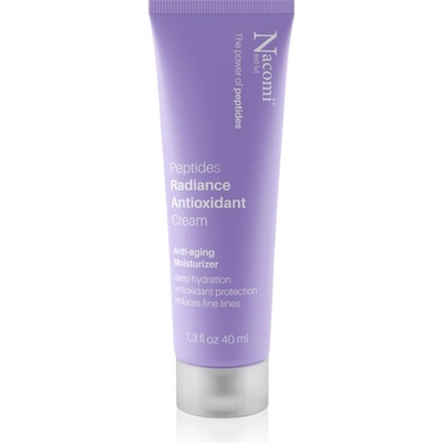 Nacomi Next Level Peptides противобръчков и възстановяващ крем за лице с пептиди 40ml