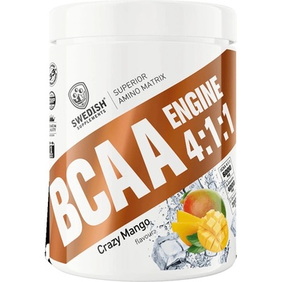 Swedish Supplements BCAA Engine 4: 1: 1 [400 грама] Манго