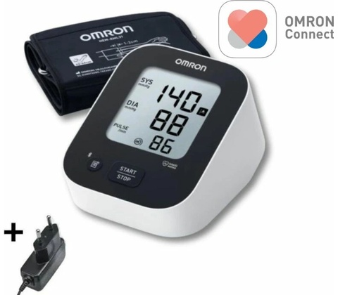 Omron M2+ Connect + adaptér