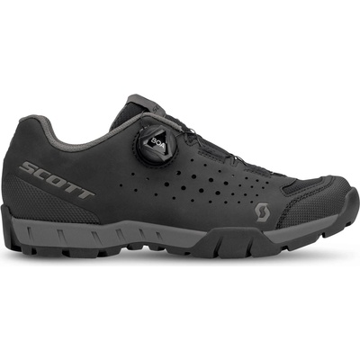 SCOTT Дамски обувки за планинско колоездене Scott Women's Shoe Sport Trail Evo Boa Cycling shoes - Matt Black / Anthracite Grey - размер 42 (EU) (136-0258-0117)