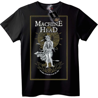 NOONEBRAND Тениска Стрелки на Machine Head - L, Black