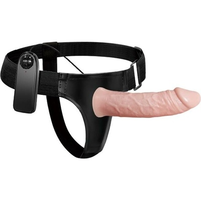 The Extender Hollow vibračný strap-on dutý