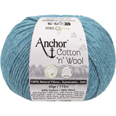 Anchor Cotton Wool 400 Modrý Topaz
