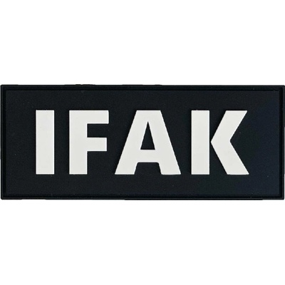 Pogumovaná 3D nášivka IFAK