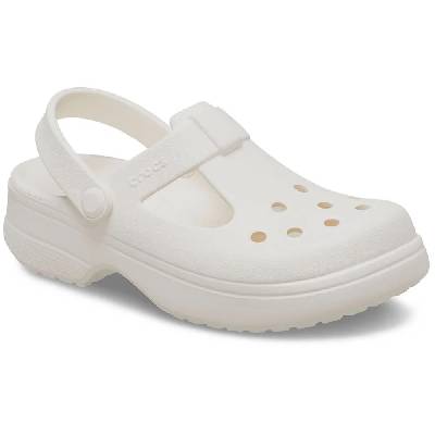 Classic Mary Jane T clogs - White (Chalk)