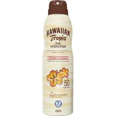 Hawaiian Tropic Silk Hydration opalovací spray SPF50 220 ml
